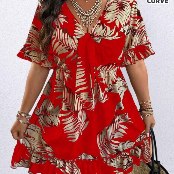 Hawaiian Luau Plus size dresses - Picture 4 of 6